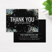 Merci Pour Votre Carte De Remise Client D'Achat (Bureau)