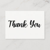 Merci Pour Votre Carte de visite (Devant)