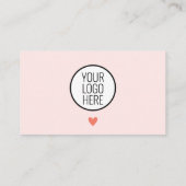 Merci Pour Votre Carte de visite Code Coupon De Co (Dos)