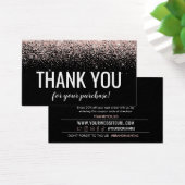 Merci Pour Votre Carte D'Insertion De Remise D'Ach (Bureau)