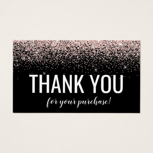 Merci Pour Votre Carte D'Insertion De Remise D'Ach (Devant)