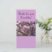 Merci pour votre carte photo d'amitié (Debout devant)