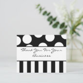 Merci Pour Votre Carte Postale Professionnelle (Debout devant)