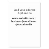 Merci pour votre commande ajouter q r coordonnées  (Dos)