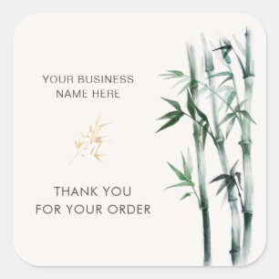 Merci pour votre commande bambou carré autocollant