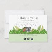 Merci Pour Votre Commande Business Green (Dos)