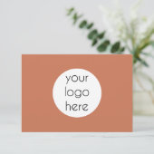 Merci Pour Votre Commande Entreprise Terracotta (Debout devant)