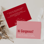 MERCI POUR VOTRE COMMANDE fun insérer rose rouge<br><div class="desc">par kat massard >>> WWW.SIMPLYSWEETPAPERIE.COM<<< Envoyer et message de MERCI spécial supplémentaire avec style et pizzazz pour vos clients. Ajoutez votre logo sur le dos et avez même écrit une note personnelle - excellent service à la clientèle professionnel qui les maintiendra revenir! CONSEIL 1. Pour redimensionner / repositionner les images,...</div>