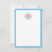 MERCI POUR VOTRE COMMANDE glam insérer moderne aqu (Dos)