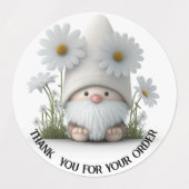 Merci pour votre commande Gnome Stickers (Design 2)
