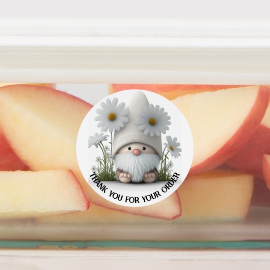 Merci pour votre commande Gnome Stickers (Apposé)