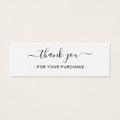 Merci pour votre commande, médias sociaux (Devant)