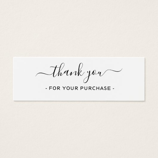 Merci pour votre commande, médias sociaux (Devant)