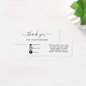 Merci pour votre commande, médias sociaux (Bureau)