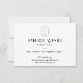 Merci pour votre commande Monogramme personnalisé (Dos)