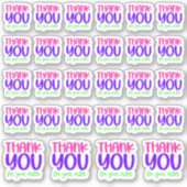 Merci Pour Votre Commande - Sticker Vinyl (Devant)