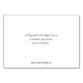 merci pour votre entreprise (Dos)