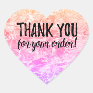 Merci pour votre étiquette de commande