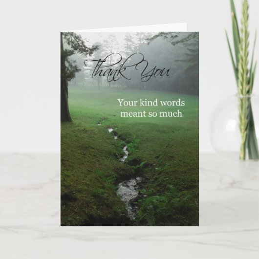 Merci pour votre expression de la carte de compass (Devant)