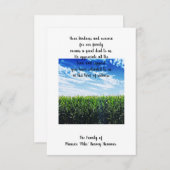 Merci pour votre gentillesse (Devant / Derrière)