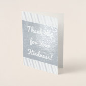 "Merci pour votre gentillesse !" Carte de vœux (Devant)