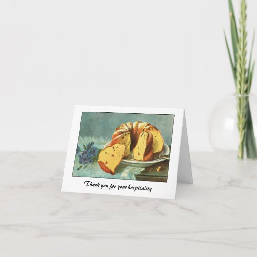 Merci pour votre hospitalité (Devant)