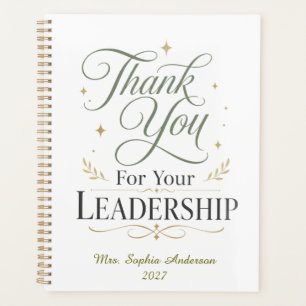 Merci pour votre leadership nom personnalisé
