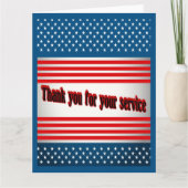 Merci pour votre service (Devant)