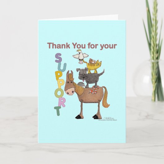 Merci pour votre support (Devant)