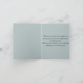 merci pour votre sympathie (ange priant) (Intérieur)