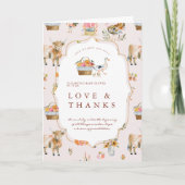 Merci pour vous | Baby shower d'automne (Devant)