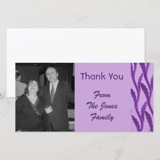 Merci pourpre élégant (Devant / Derrière)