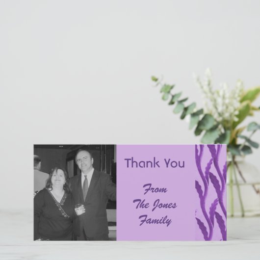 Merci pourpre élégant (Debout devant)