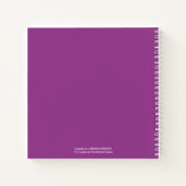 Merci pourpre Pasteur 1ère Carnet dame (Dos)