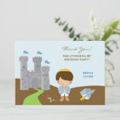 Merci Prince Flat Card (Debout devant)