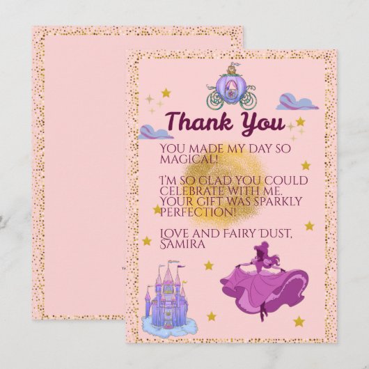 Merci Princesse (Devant / Derrière)