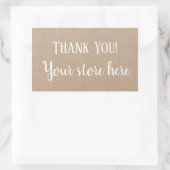 Merci Produit Autocollant d'hélicoptère moderne (Sac)