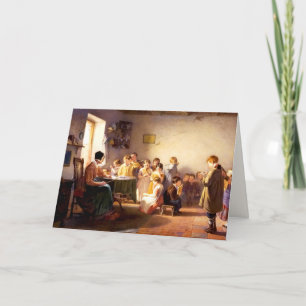 Merci, professeur. Carte de voeux pour les beaux-a