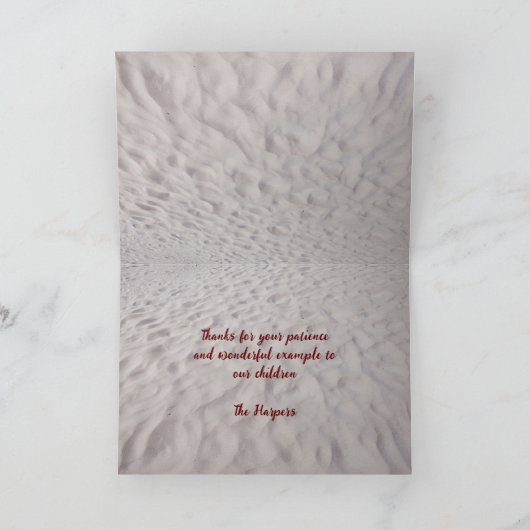 Merci Professeur d'école du dimanche (Intérieur)