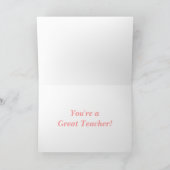 Merci Professeur, Ouragan Koala Mignon, Reconnaiss (Intérieur)