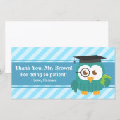 Merci Professeur, Professeur Hibou, Patience (Devant / Derrière)