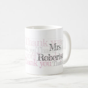 Merci professeur tasse personnalisée