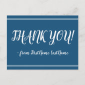 "MERCI" propre et élégant ! Carte postale (Devant)