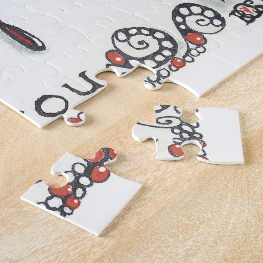 "Merci - puzzle 8x10 ou 11x14 de Merci" (Côté)