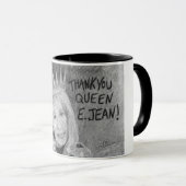 Merci Queen E. Jean ! Mug (Devant droit)