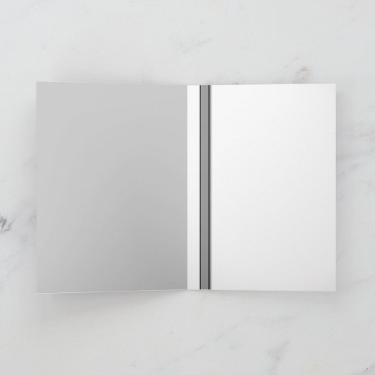 Merci rayé noir et blanc (Intérieur)