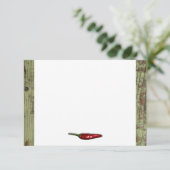 Merci Red Hot Chili Peppers Wood Look (Debout devant)