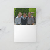 Merci religieux croisé d'or, marine Quatrefoil (Intérieur)