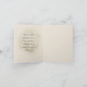 Merci religieux du Baby shower Vintage (Intérieur)