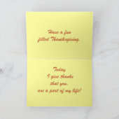 MERCI, REMERCIER POUR VOTRE carte (Intérieur)